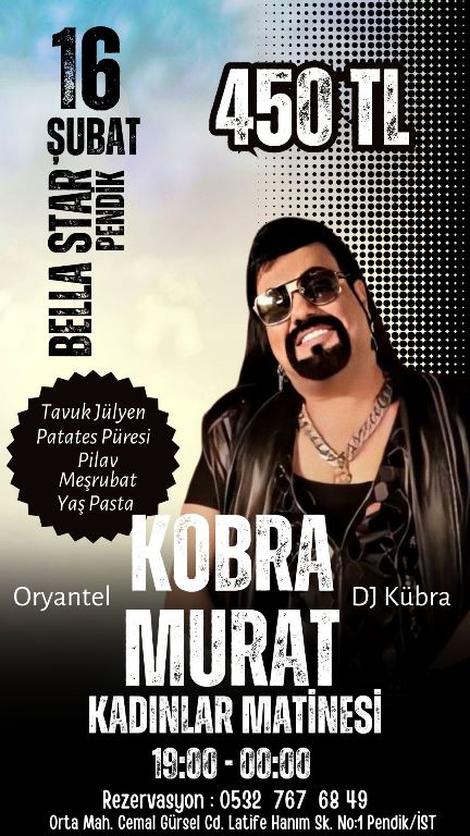 16 Şubat Kobra Murat